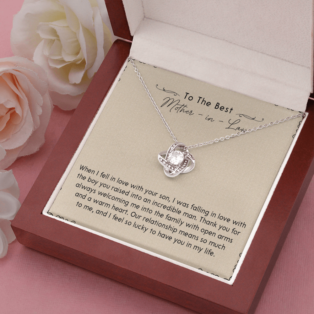 133A Necklace To My Mother In Law, Necklace Gift for Mom, Women, Birthday Gift