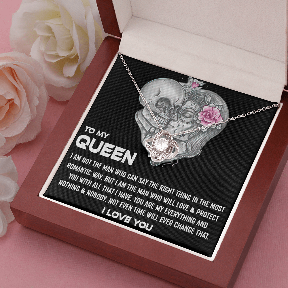 399 To My Queen,You Are My Everything Love Necklace, Anniversary Gift for Girlfriend
