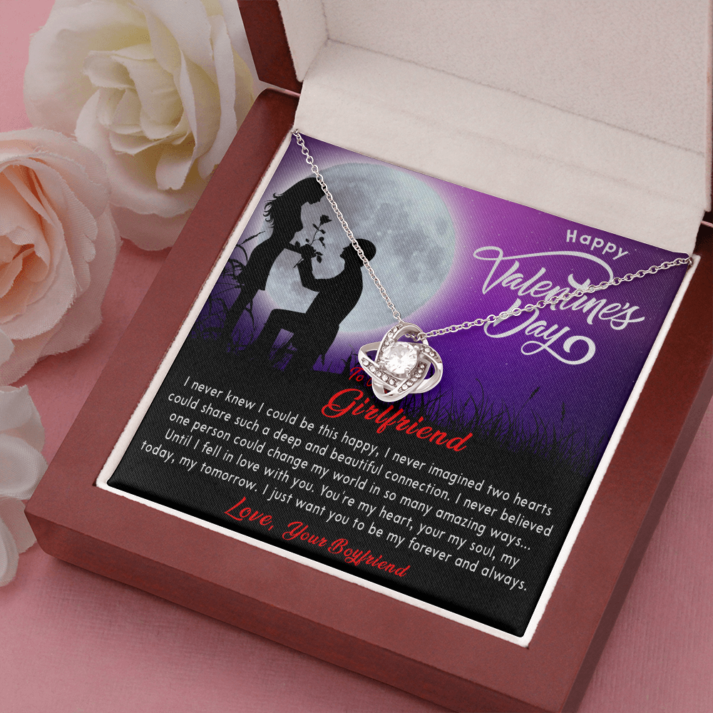 199A - Necklace To My Girlfriend, Love Gift from Boyfriend, Happy Valentine's Day Gift