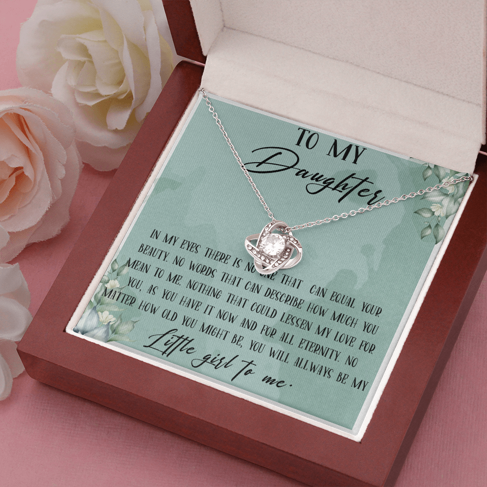 48A To My Daughter Necklace, Daughter Birthday Gift, Gift from Mom to Daughter