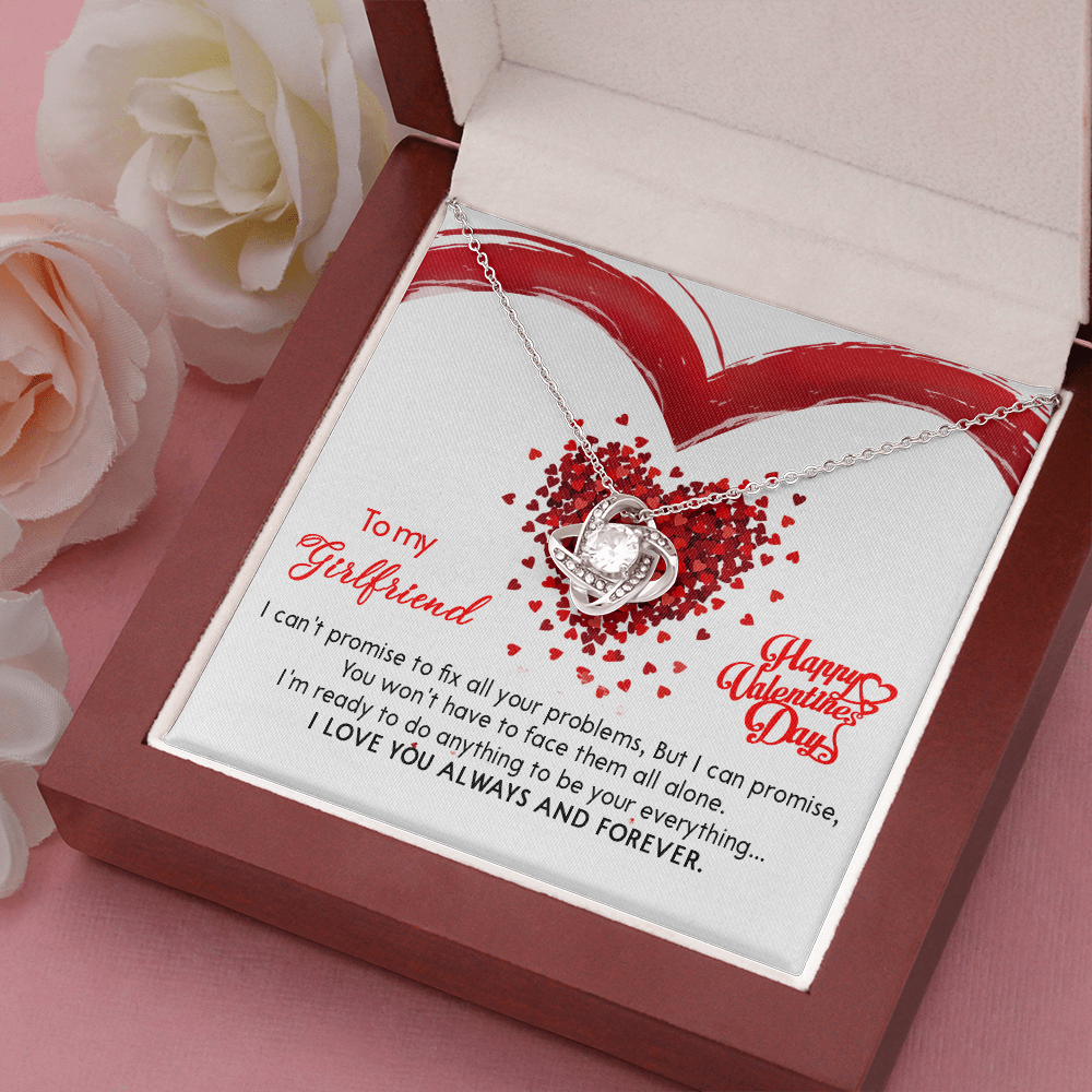 207A - Valentine's Day Necklace Gift for Wife from Husband, I LOVE YOU Forever & Always
