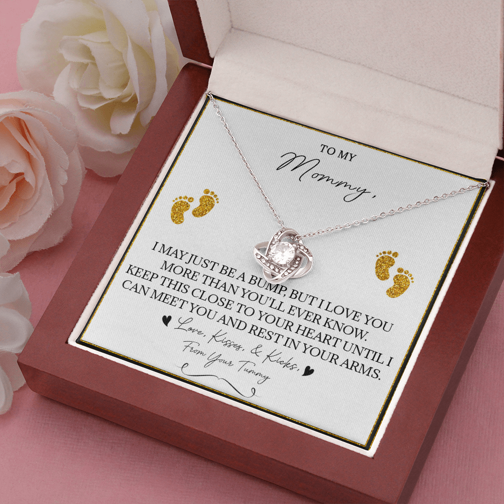 136A Necklace To My Mommy, Gift for New Mom, Perfect Necklace Gift for Wife, Women