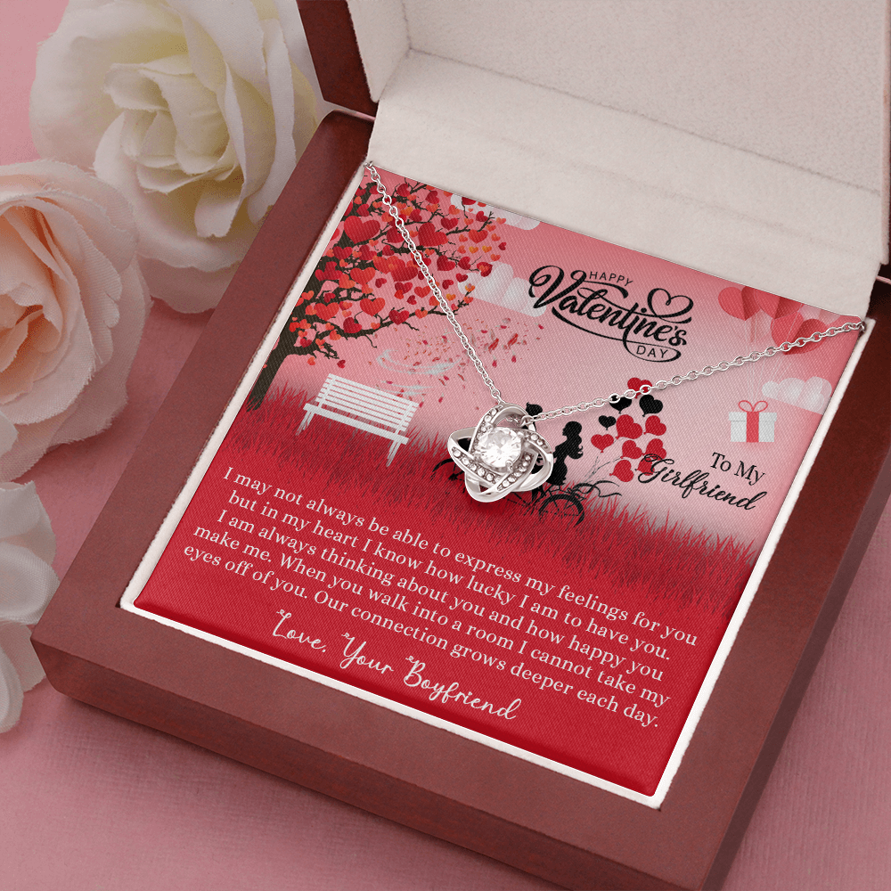 205A - Necklace to my Wife, I LOVE YOU Couple Gift from Husband, Happy Valentine's Day