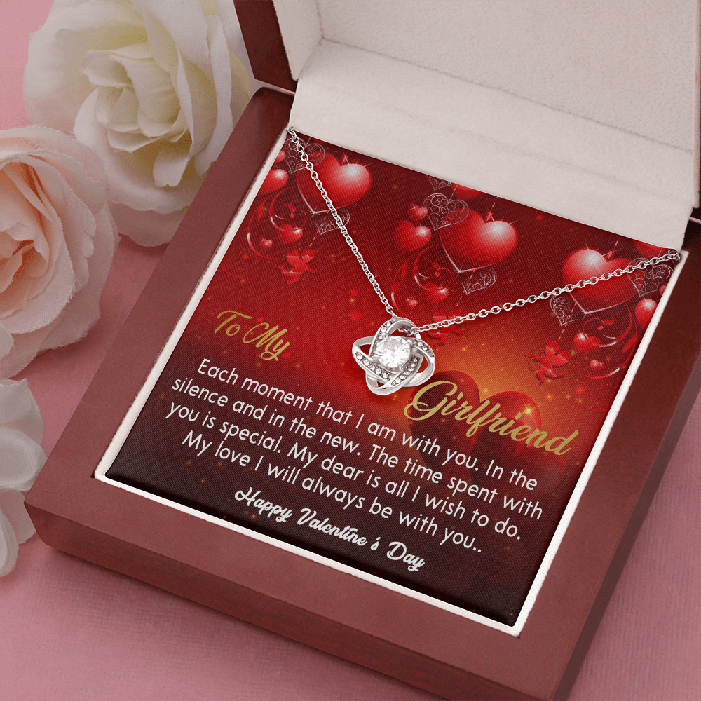 211A - Necklace To my Girlfriend, Valentine Gift for Women, Happy Valentine's Day Gift