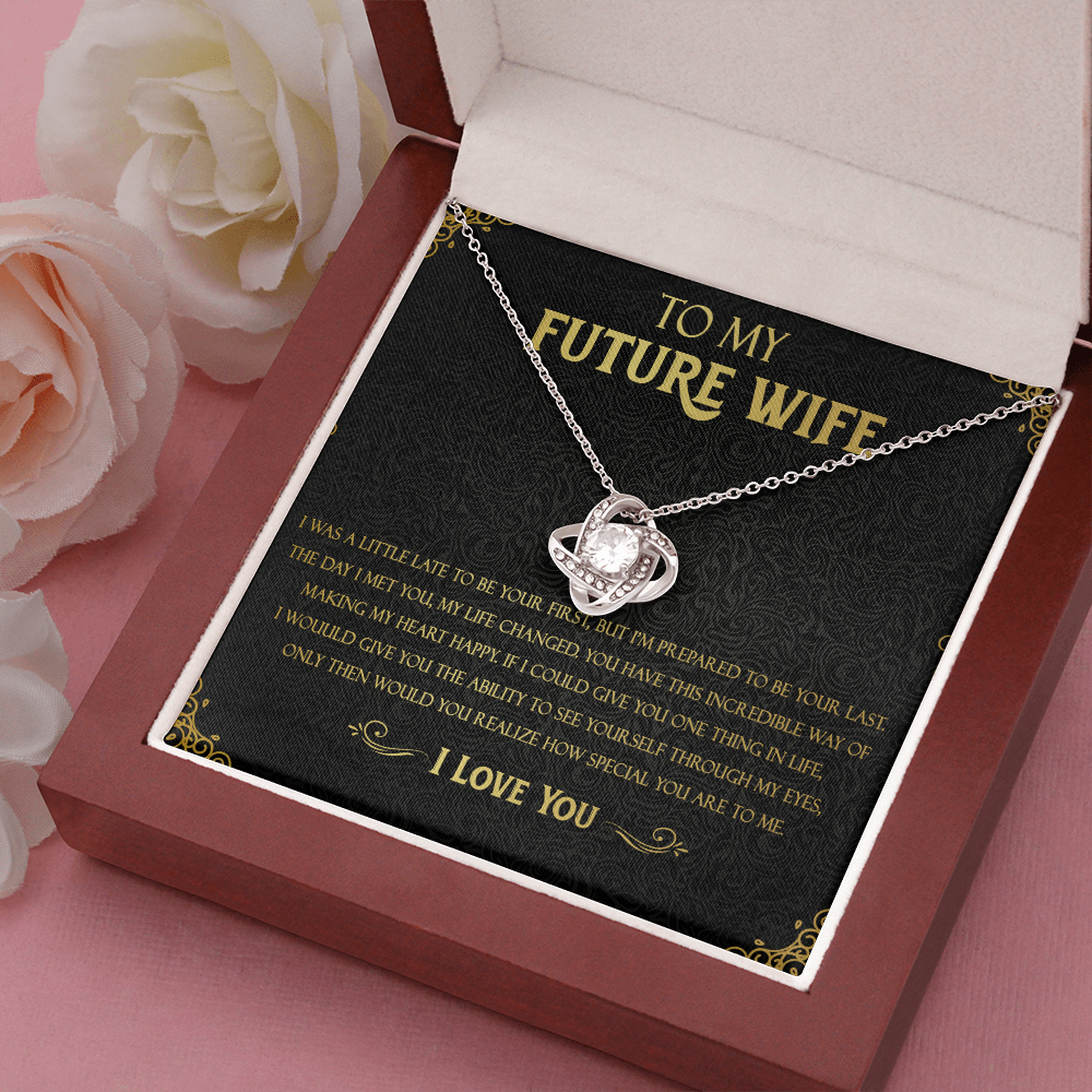 72A Necklace To Future Wife/Girlfriend, Woman Necklace Gift for Her From Husband