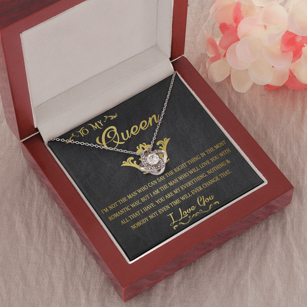 70A Necklace To My Queen, Gift for Daughter/Girlfriend/Wife, Women Necklace for Her