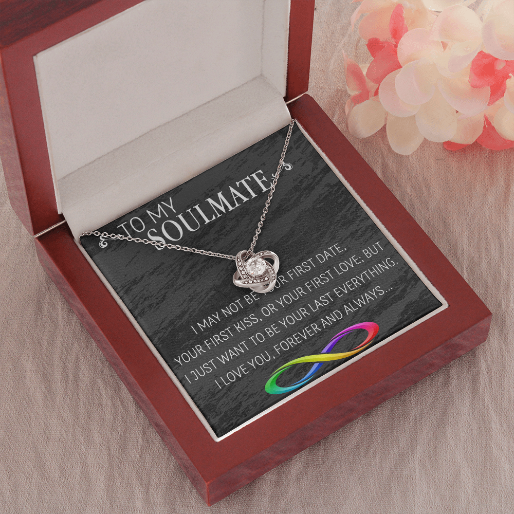 69A Necklace To My Soulmate/Girlfriend/Wife, Women Necklace for Her from Husband