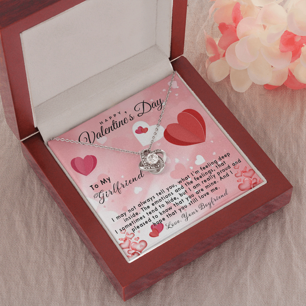 192A - Necklace To my Girlfriend, Future Wife Necklace, Valentine's Day Gift for Couple