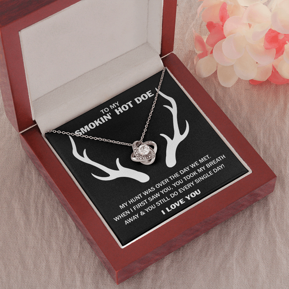 392 To My Smokin' Hot Doe Knotted Love Necklace