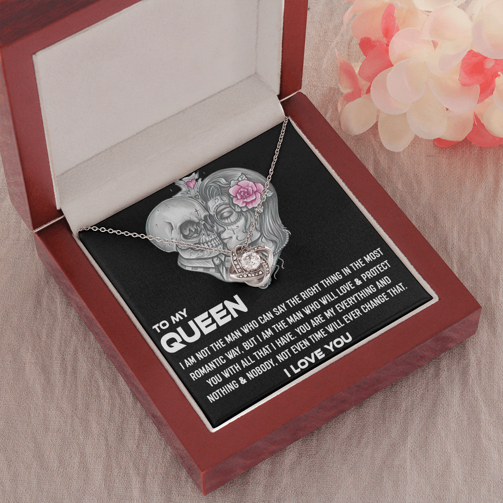 399 To My Queen,You Are My Everything Love Necklace, Anniversary Gift for Girlfriend