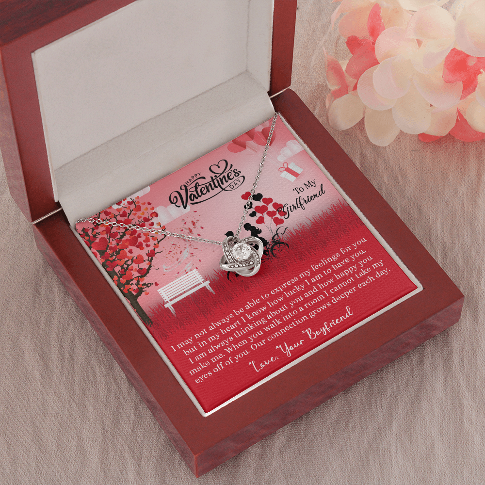 205A - Necklace to my Wife, I LOVE YOU Couple Gift from Husband, Happy Valentine's Day