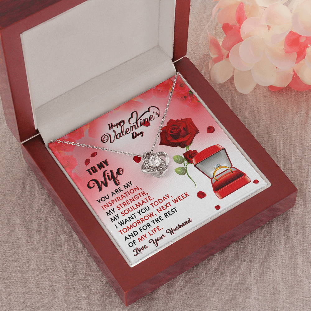 209A - To my Wife Gift from Husband, I LOVE YOU Forever & Always, Valentine's Day Gift