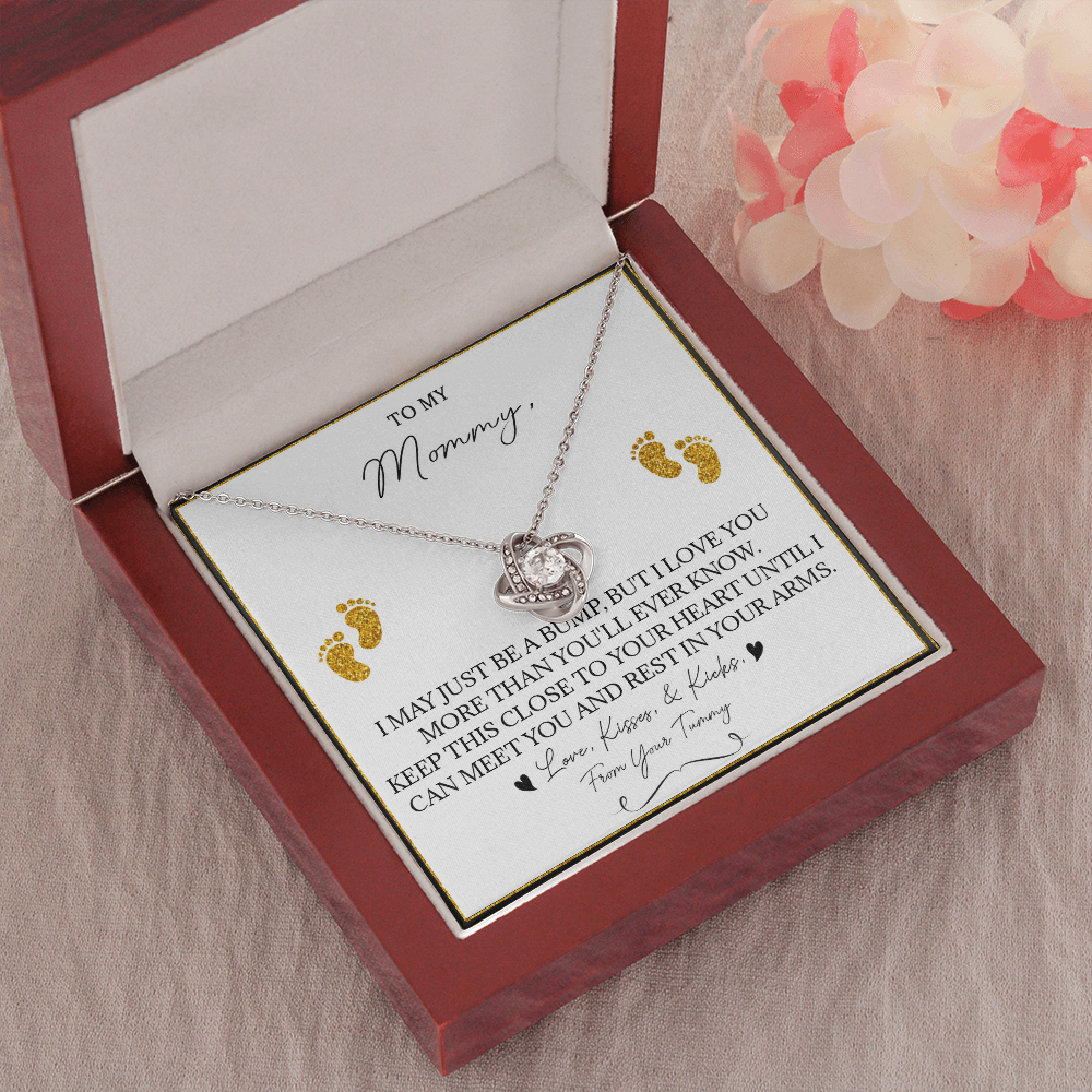 136A Necklace To My Mommy, Gift for New Mom, Perfect Necklace Gift for Wife, Women