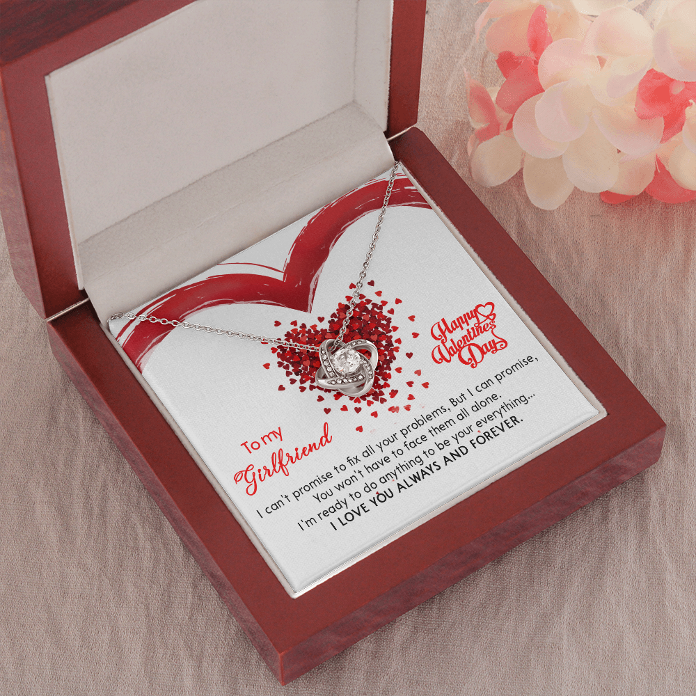 207A - Valentine's Day Necklace Gift for Wife from Husband, I LOVE YOU Forever & Always