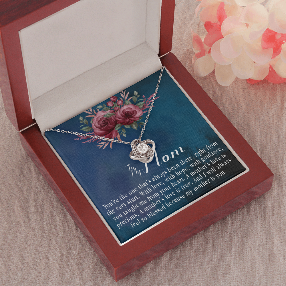 151A To My Mom Necklace, Mama, Gift From Son For Birthday, Necklace I Love My Mom