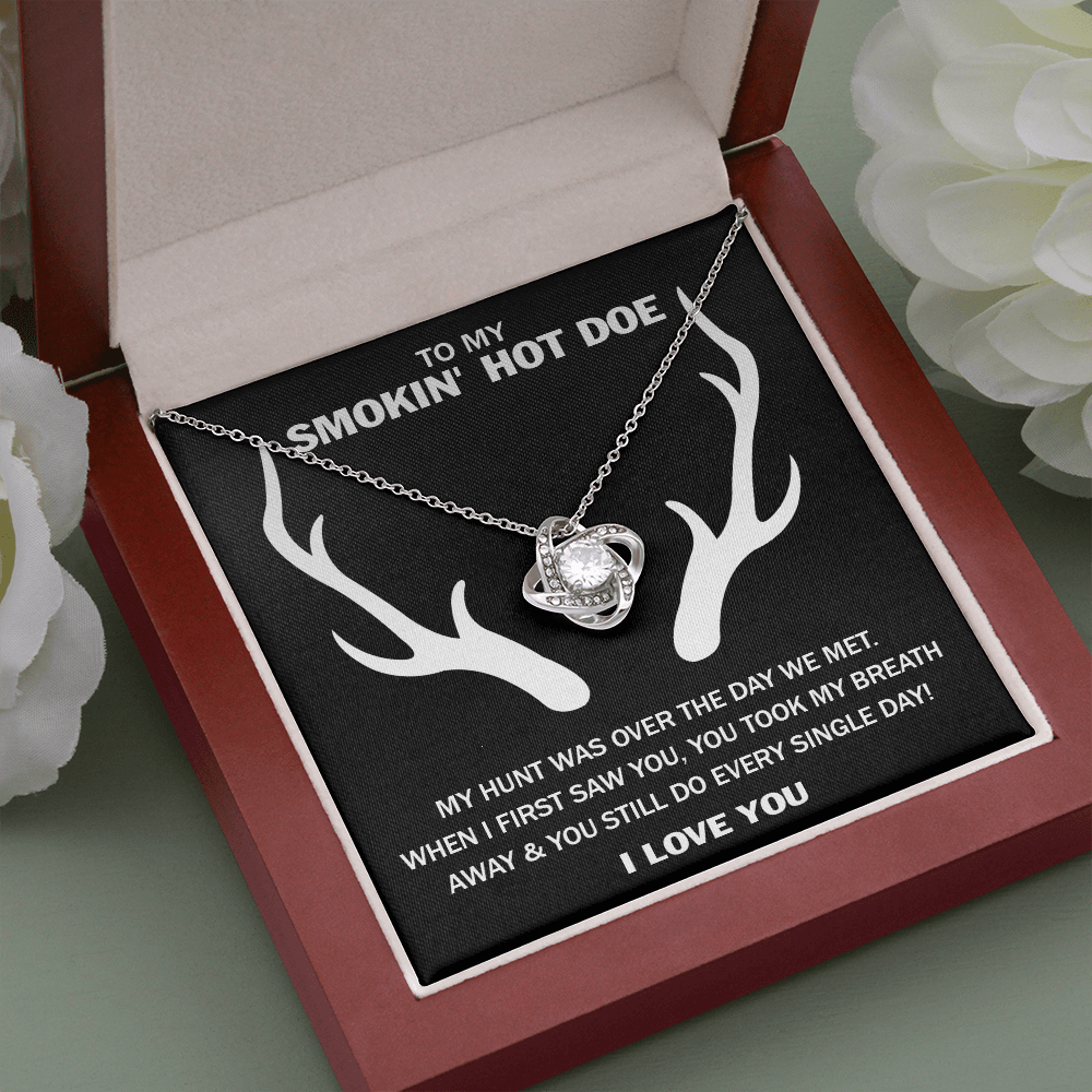 392 To My Smokin' Hot Doe Knotted Love Necklace