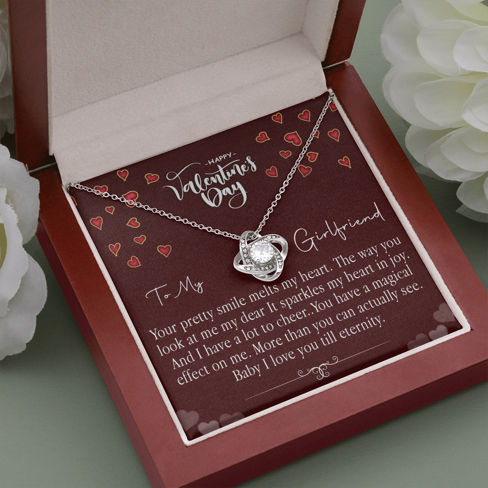 213A - Love Necklace To my Girlfriend, Girlfriend Valentine Gift from Boyfriend