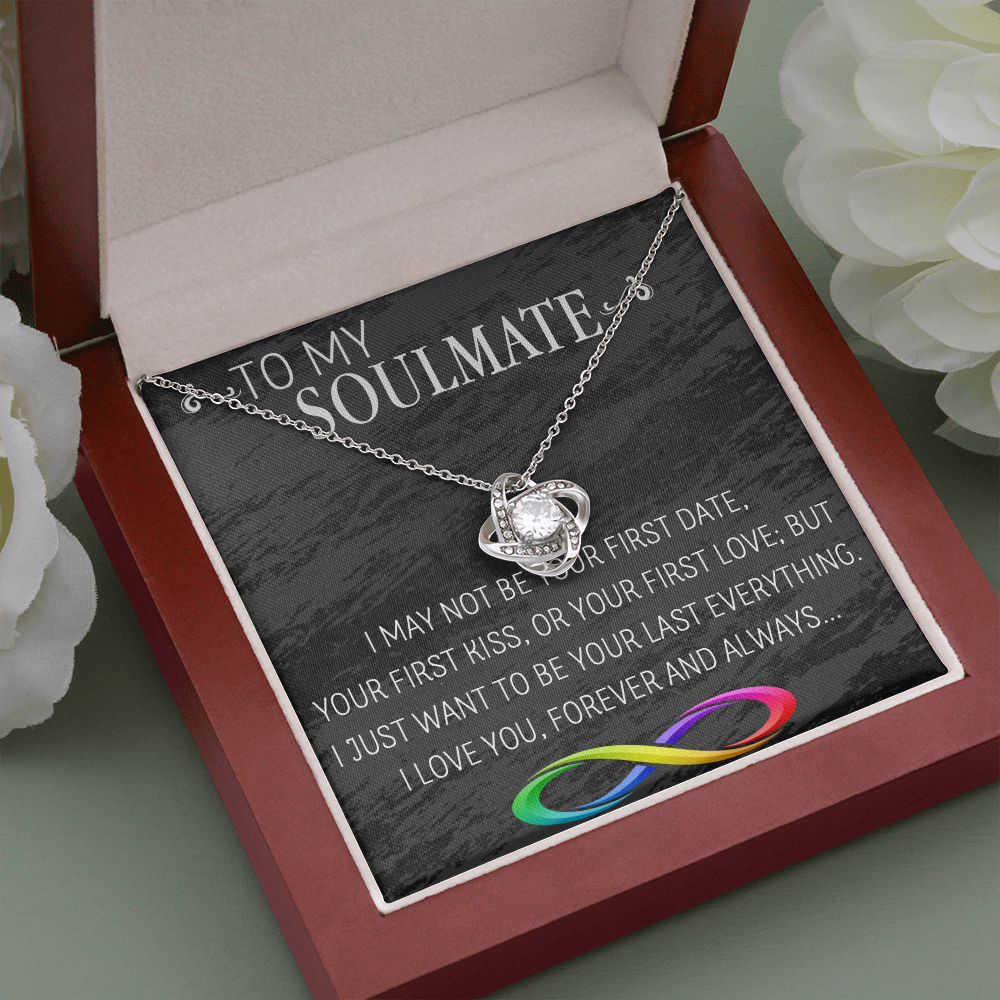 69A Necklace To My Soulmate/Girlfriend/Wife, Women Necklace for Her from Husband