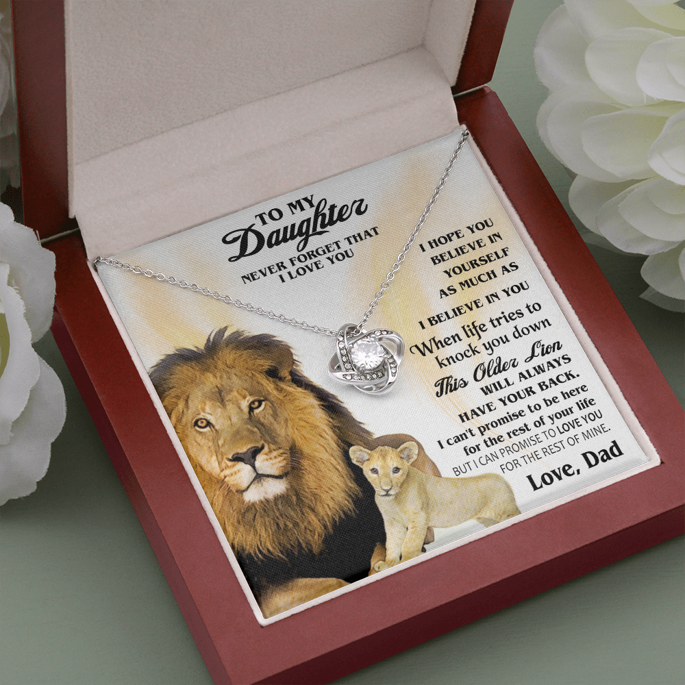 Necklace To My Daughter, I Hope You Believe In Yourself 511