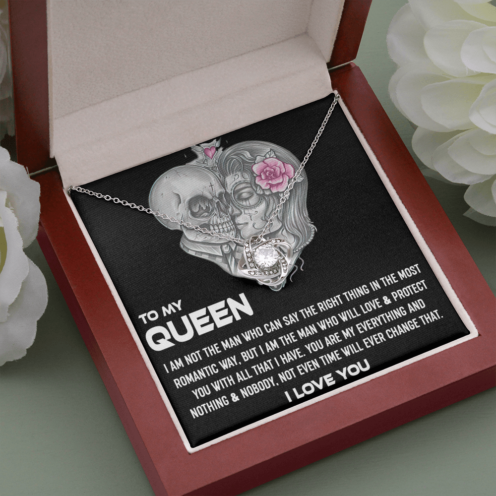 399 To My Queen,You Are My Everything Love Necklace, Anniversary Gift for Girlfriend