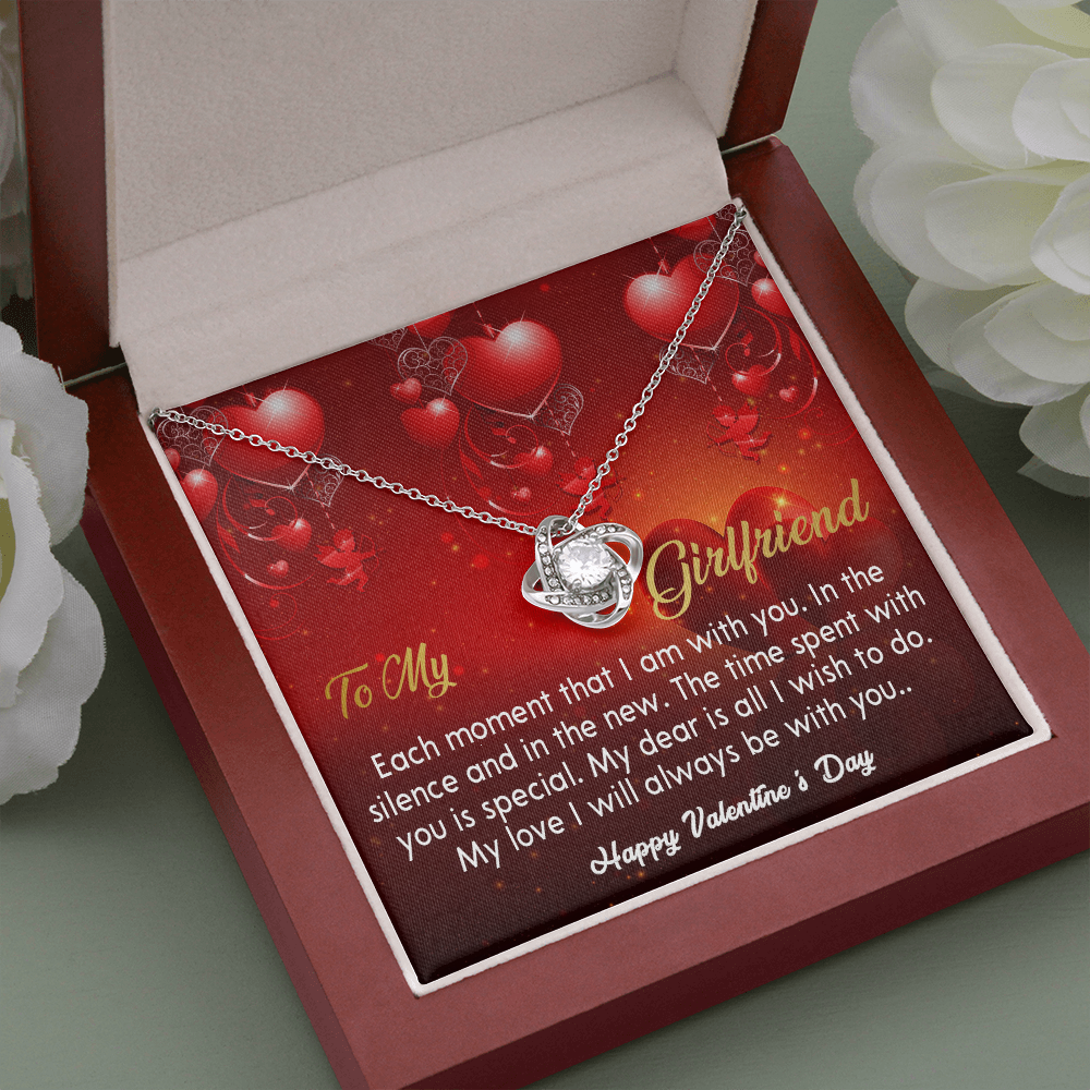 211A - Necklace To my Girlfriend, Valentine Gift for Women, Happy Valentine's Day Gift