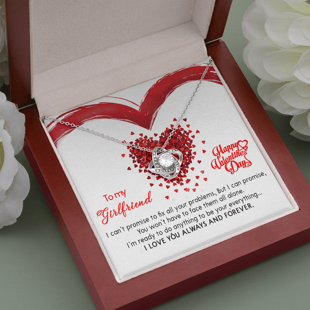 207A - Valentine's Day Necklace Gift for Wife from Husband, I LOVE YOU Forever & Always