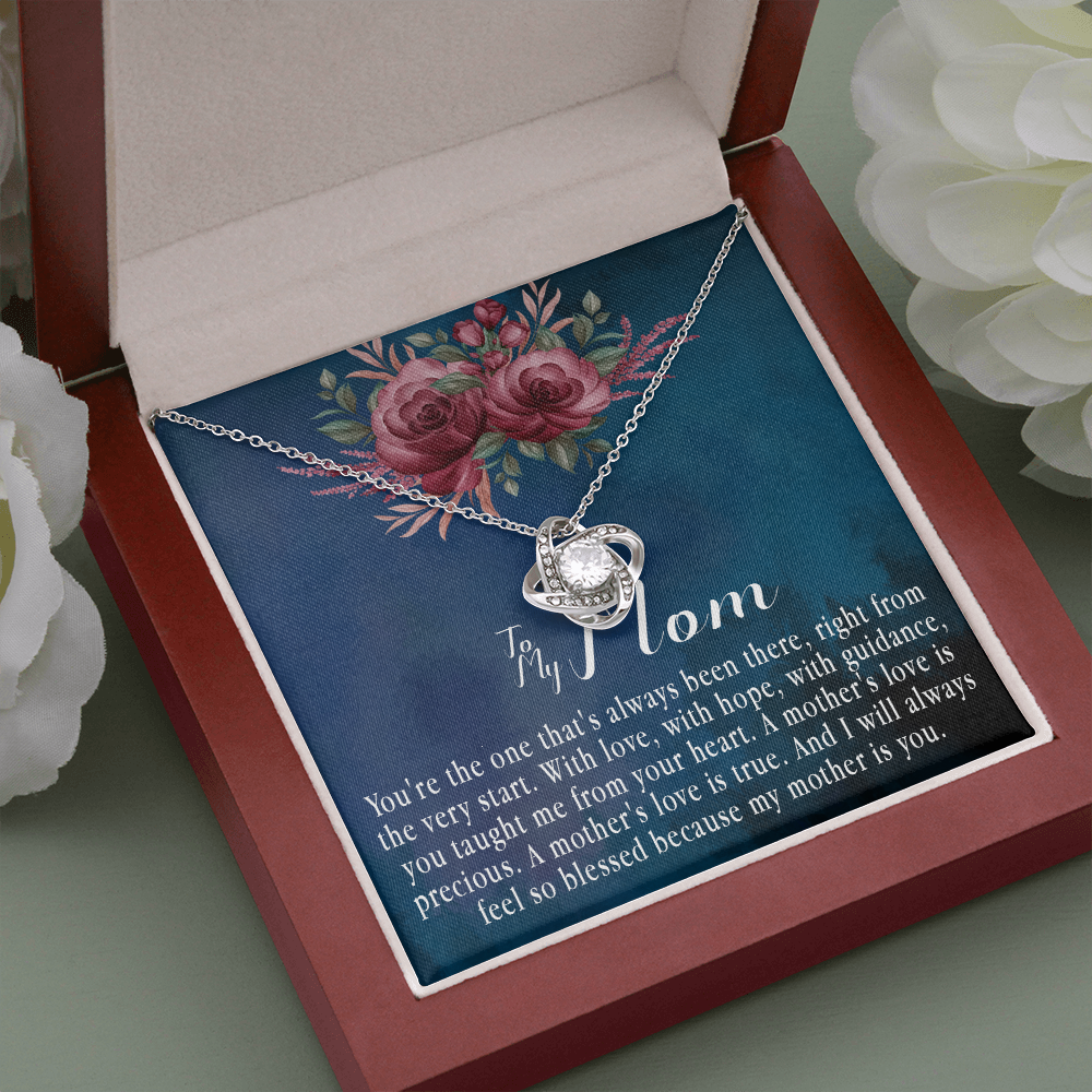 151A To My Mom Necklace, Mama, Gift From Son For Birthday, Necklace I Love My Mom