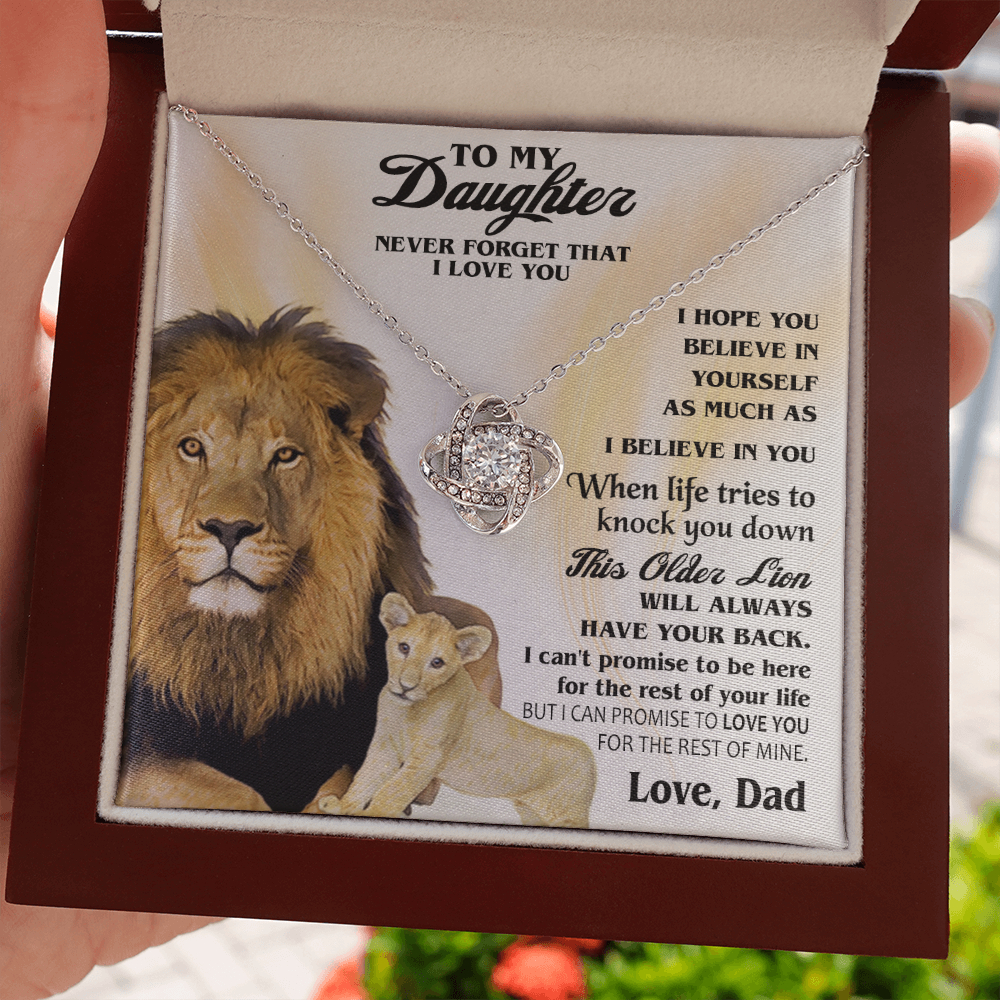 Necklace To My Daughter, I Hope You Believe In Yourself 511