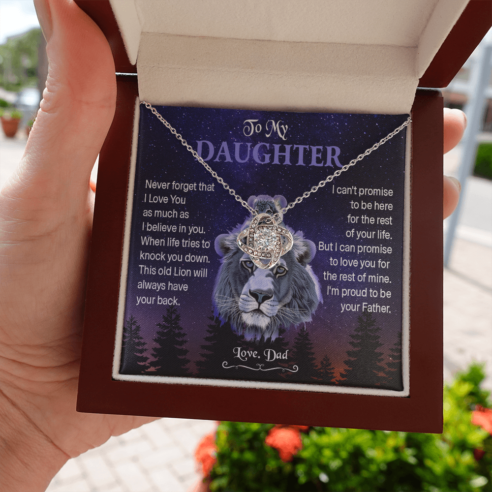 Necklace to my Daughter from Lion Dad