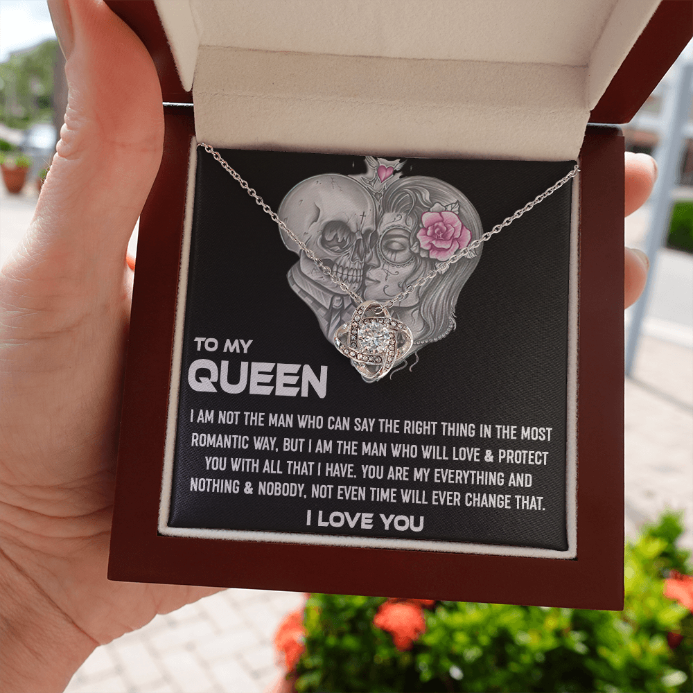 399 To My Queen,You Are My Everything Love Necklace, Anniversary Gift for Girlfriend
