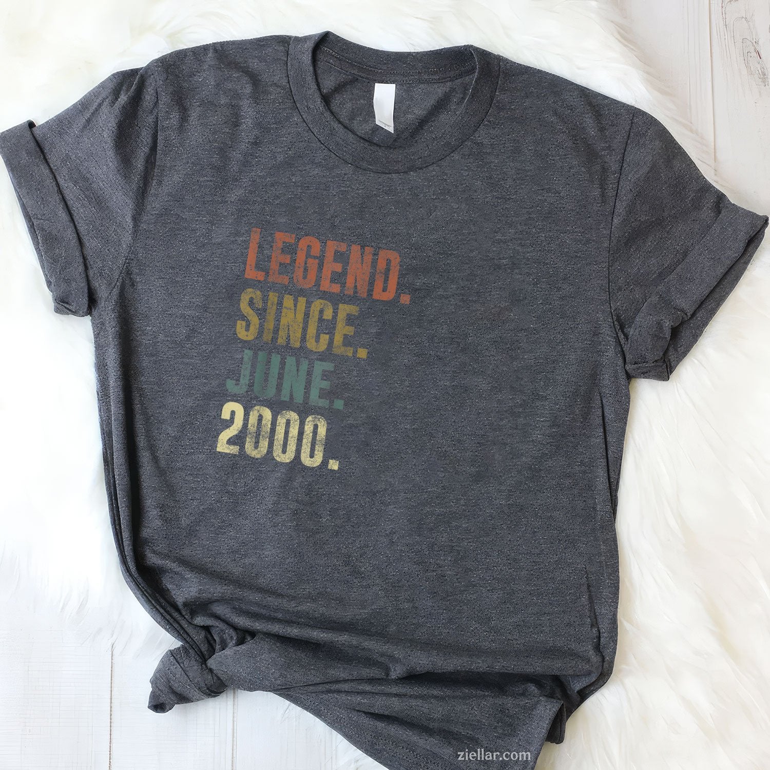 25th 2000 Birthday Vintage Legend Since June