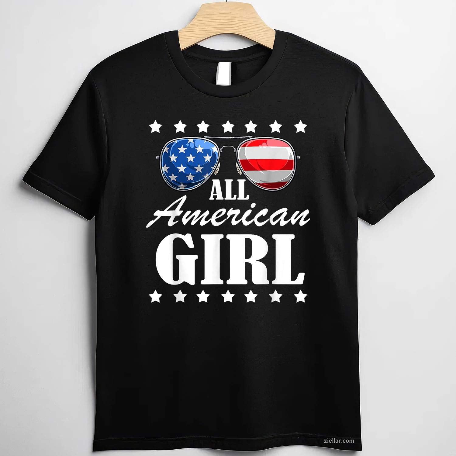 4th July America Independence Day Patriot USA Womens & T-Shirt Tee