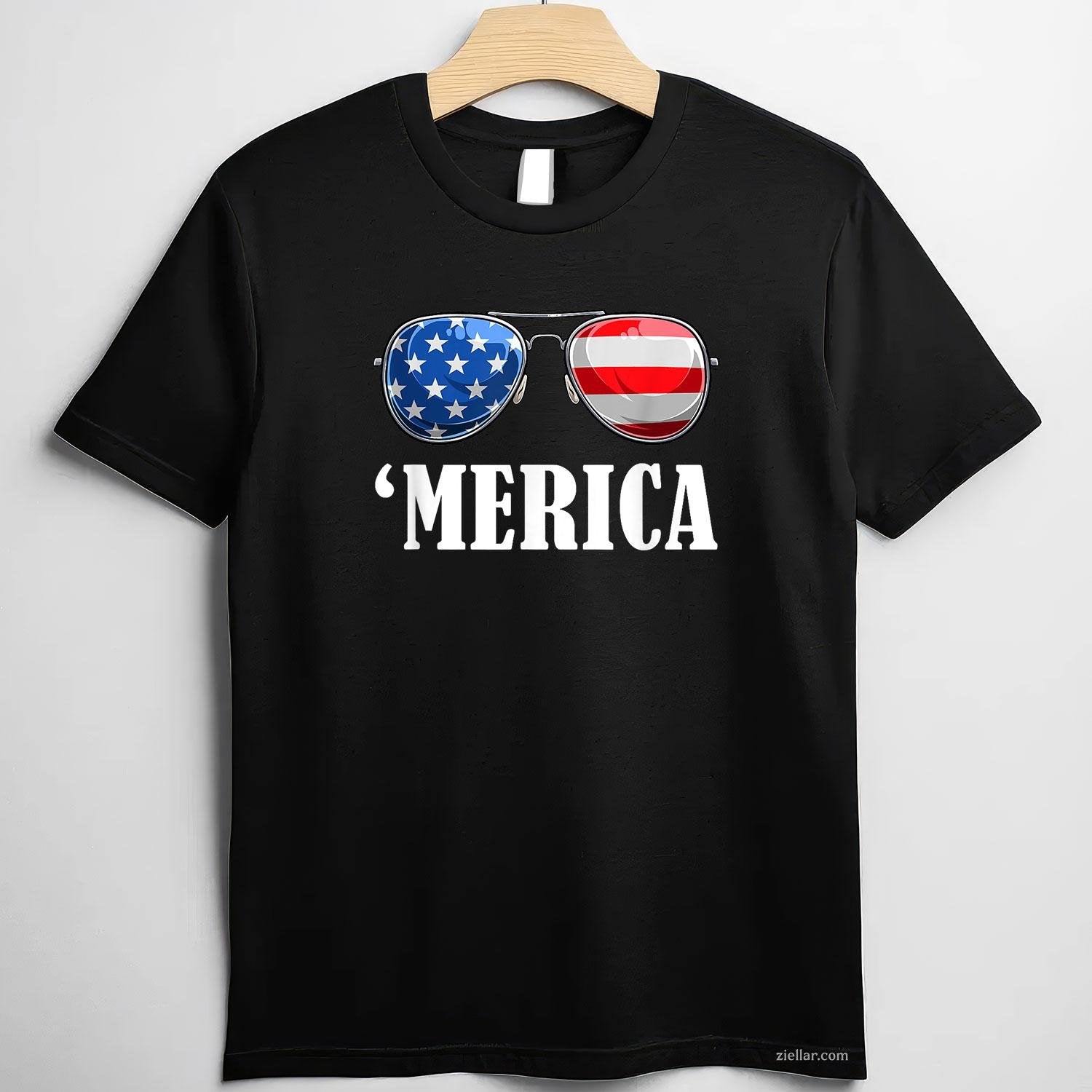 4th July America Independence Day Patriot USA Mens & Womens T-Shirt Tee