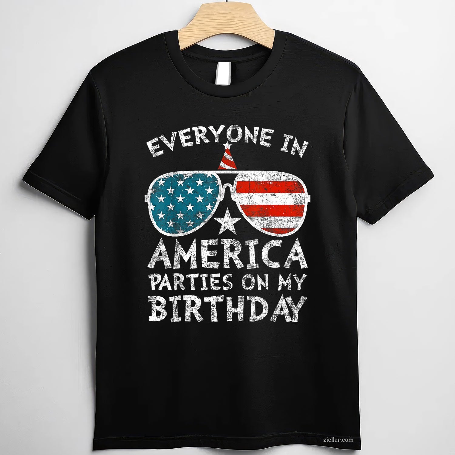 4th of July Birthday Party Boy Girl Fourth TShirt Patriotic