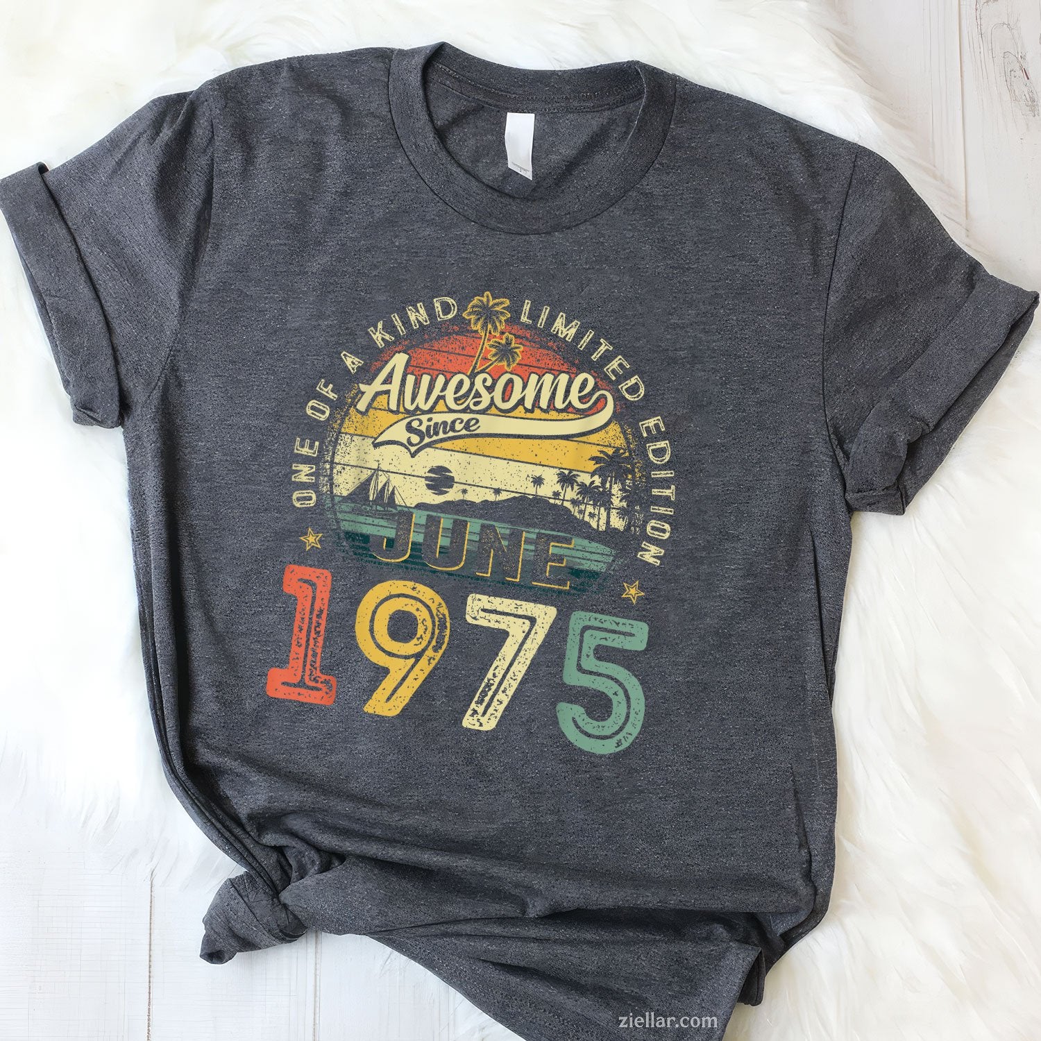 50 Years Old Vintage Made In June 1975 50th