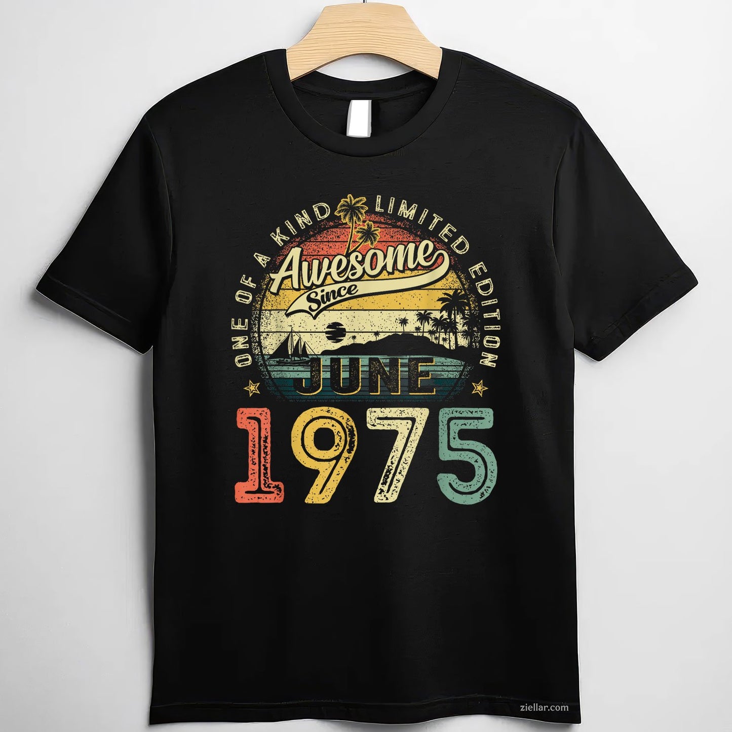 50 Years Old Vintage Made In June 1975 50th