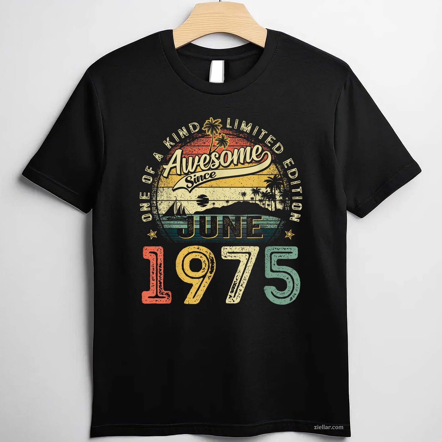 50 Years Old Vintage Made In June 1975 50th