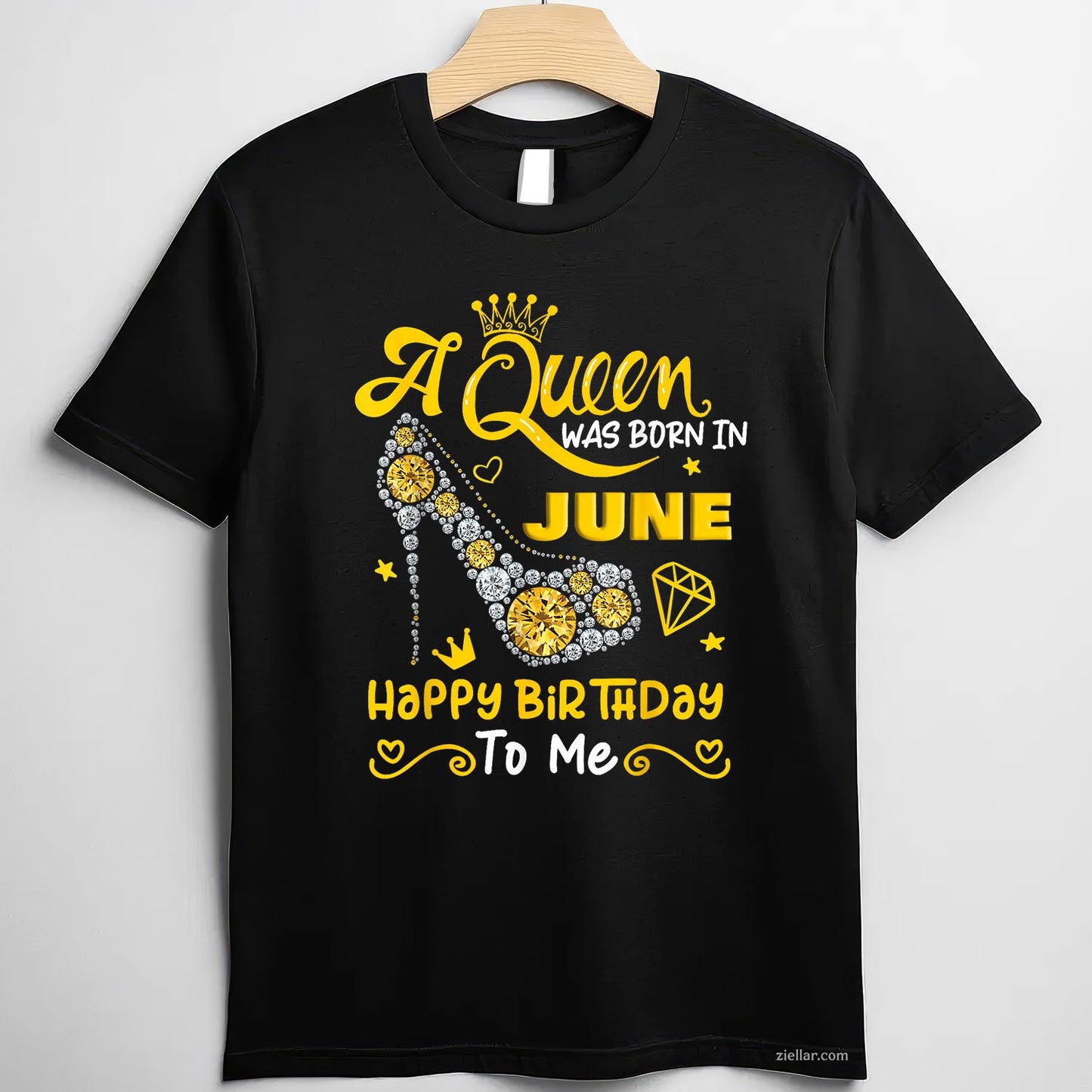 A Queen Was Born In June Happy Birthday To