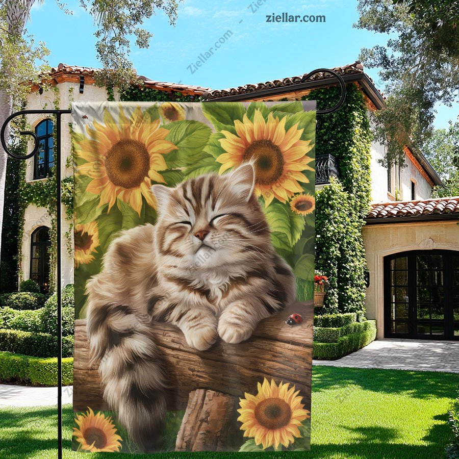 Adorable Fox Garden Flag 12x18 Inch Double Sided Burlap Banner for Yard & Lawn
