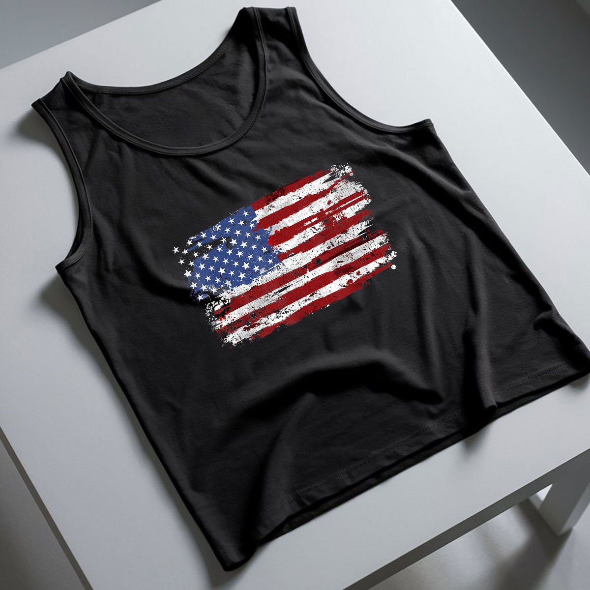 American Flag USA United States of America US 4th July Tank Top Shirt
