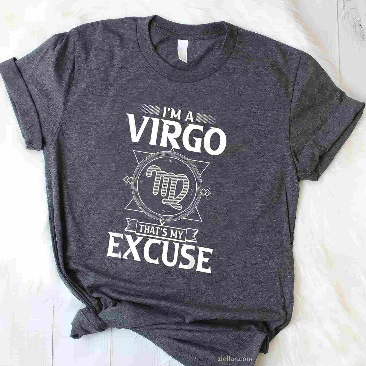 August 23 to September 22 birthday design Virgo Zodiac sign T-Shirt Tee for Men Women Adults Unisex