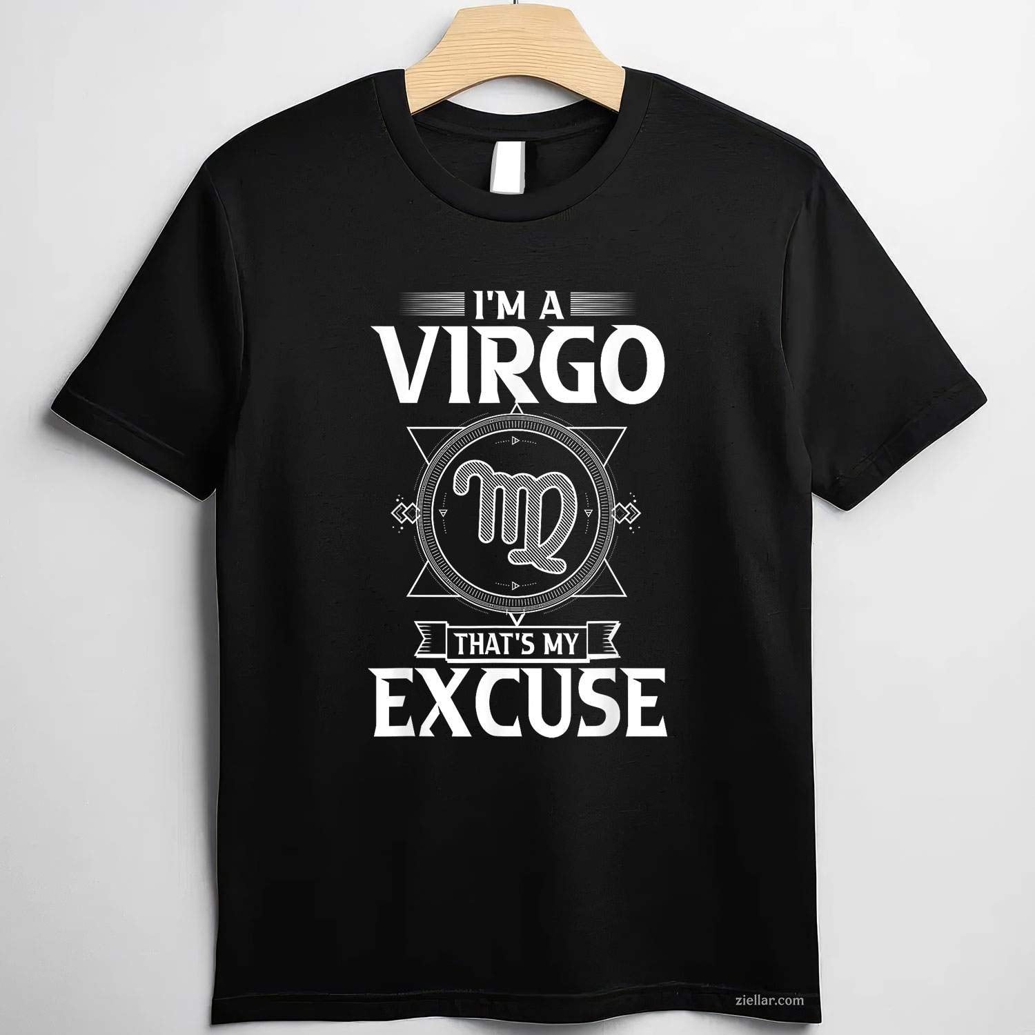 August 23 to September 22 birthday design Virgo Zodiac sign T-Shirt Tee for Men Women Adults Unisex