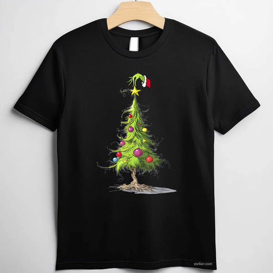 Believe Christmas Santa Claus Reindeer Candy Cane Xmas T-Shirt, A Believe In Santa Christmas Holiday Tee
