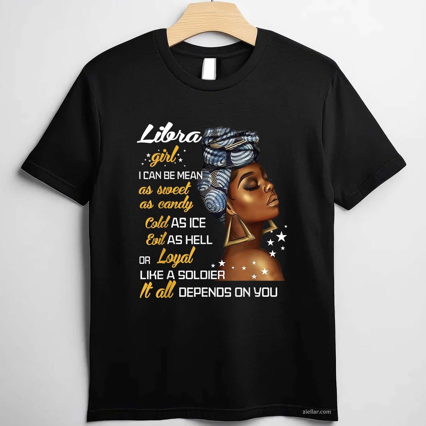 Birthday Gift Libra Girl September or October Women T-Shirt and Tee for Adults Men Women Unisex