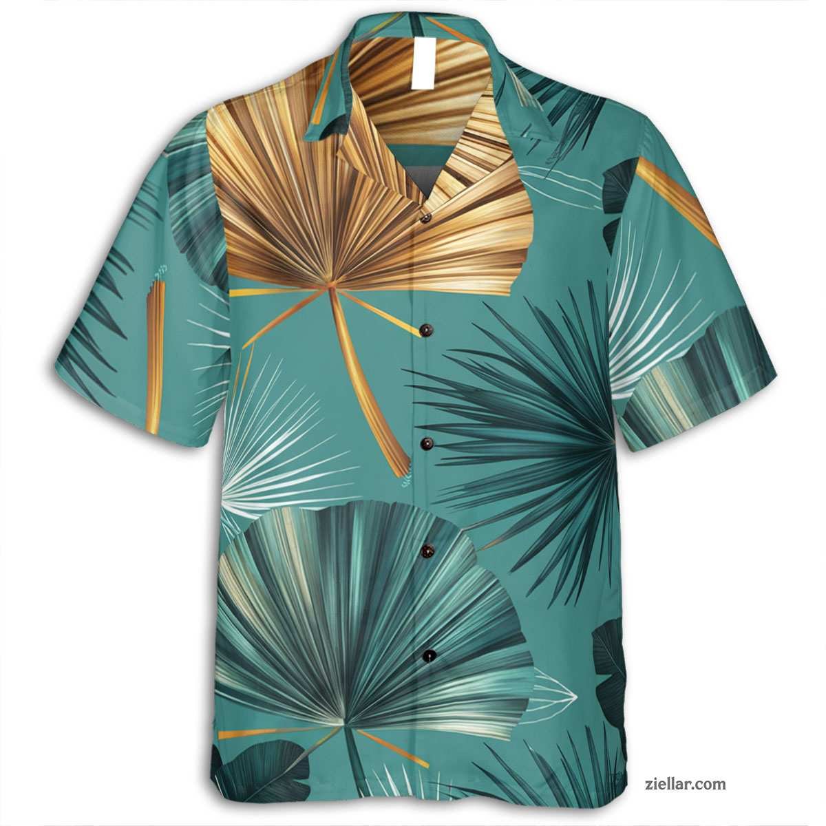 Black Blue Hibiscus Hawaiian Shirt Tee, Tropical Aloha Beach Party Wear
