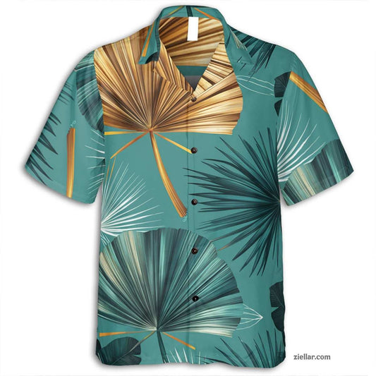 Black Blue Hibiscus Hawaiian Shirt Tee, Tropical Aloha Beach Party Wear
