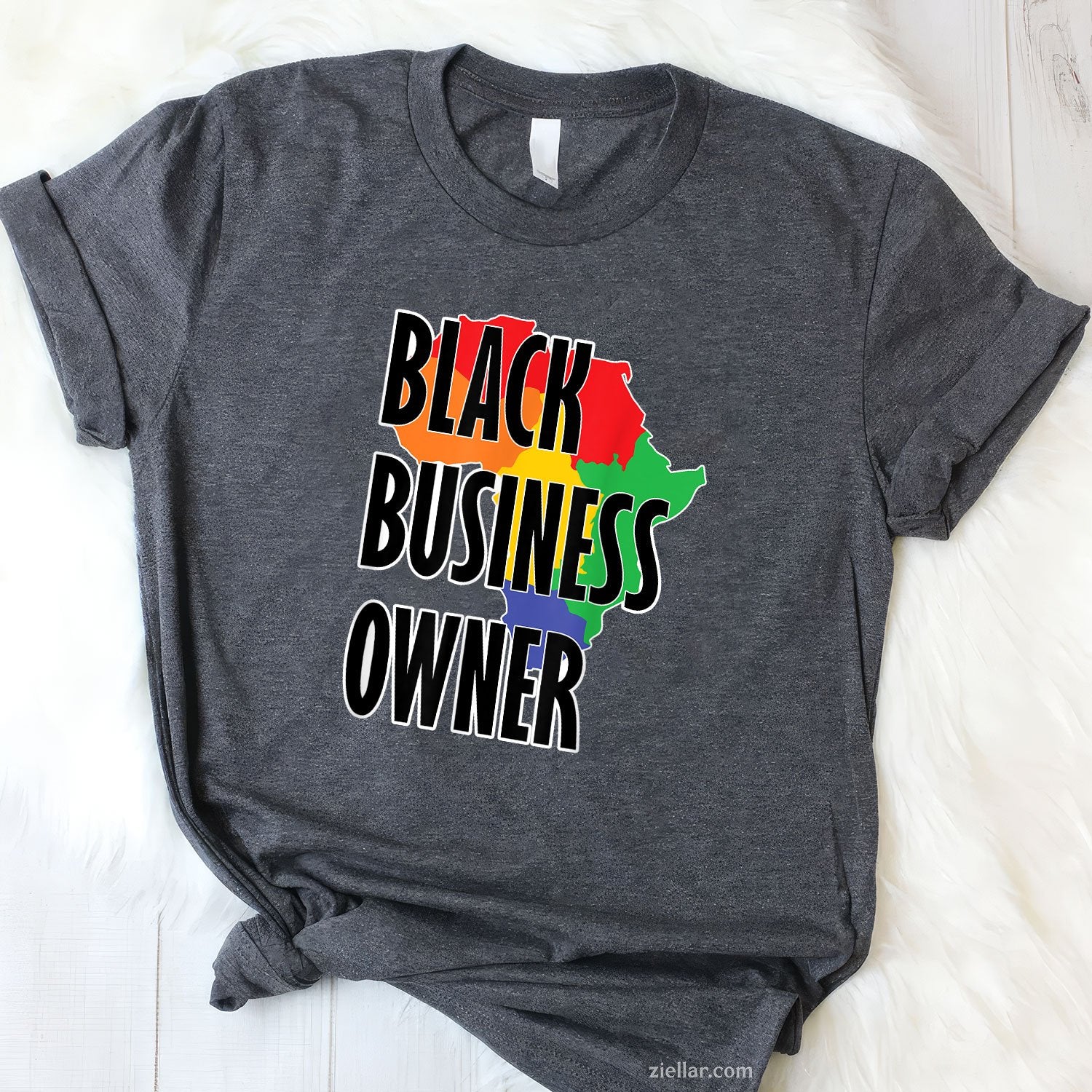Black Business Owner Gift PanAfrican Juneteenth Celebration Tee