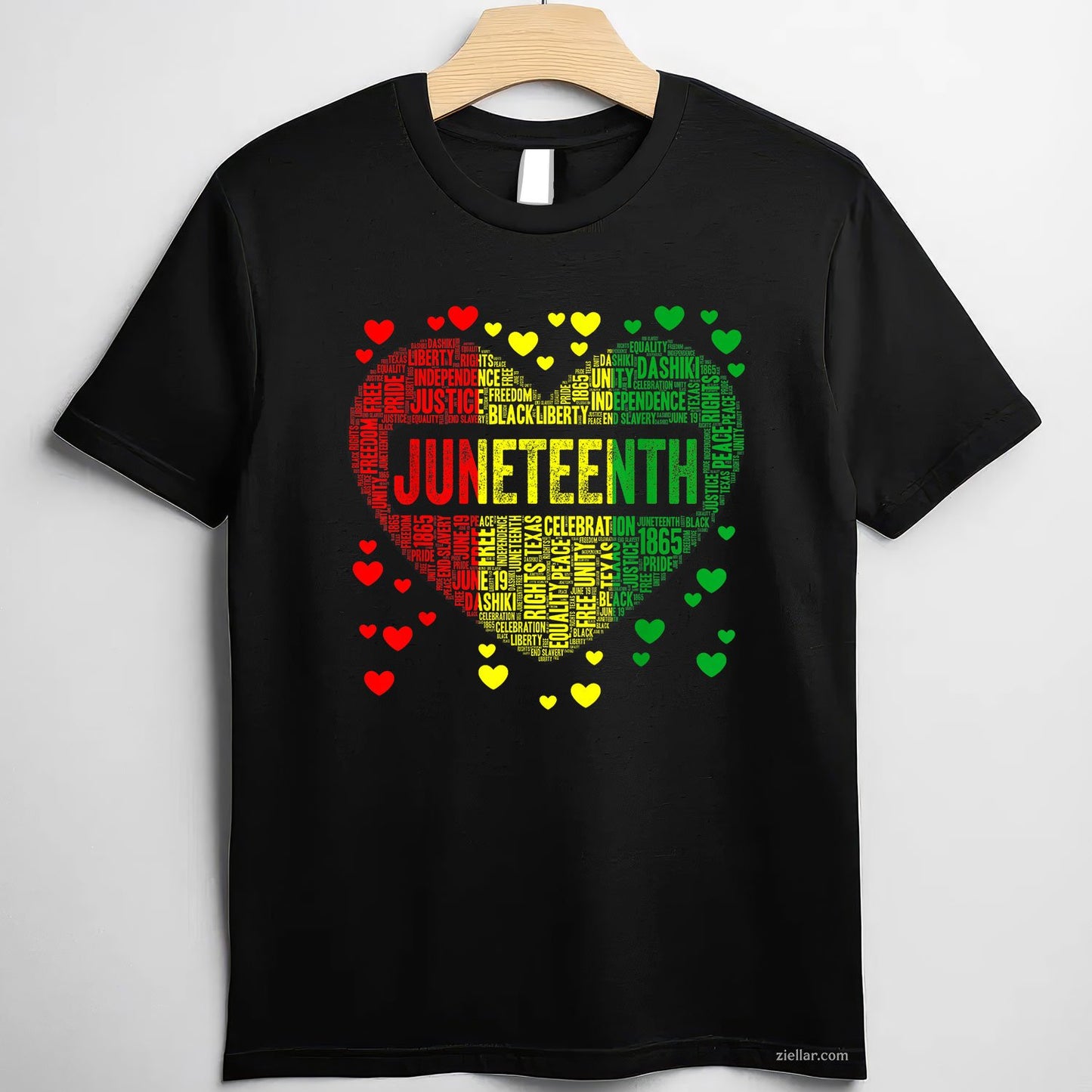 Black History Heart Juneteenth Melanin African