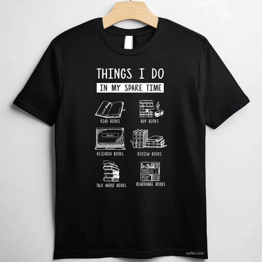 Book Reading - Reviewing Books - Bookworm - Bookish T-Shirt, Vintage Graphic Tee For Adults Unisex