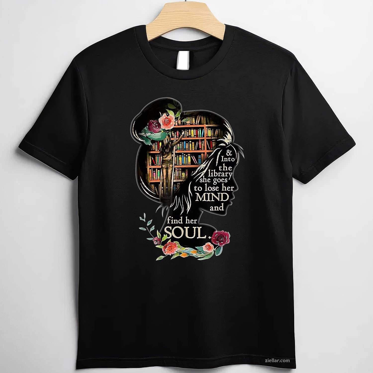 Book Reading Bookworm Book Lover Women Kids Girls Librarian T-Shirt
